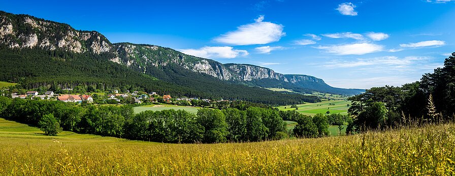 Ausblick auf die Hohe Wand